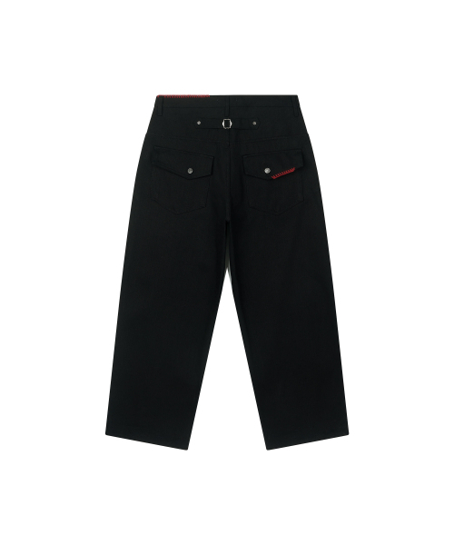 NOSCOULEURS（ノクルールズ）の「UL DENIM PANTS 01 BLACK（デニムパンツ・メンズ・ブラック・1/2）」の2枚目の写真