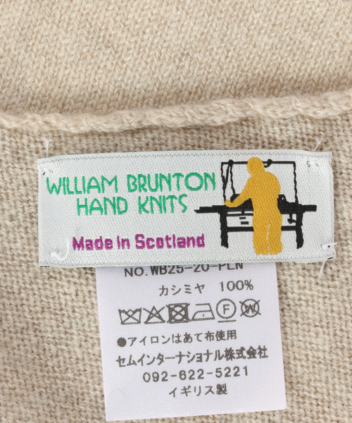 William Bruntonトライアングルスカーフ　FRAMEWORK William Bruntonトライアングルスカーフ（スカーフ／バンダナ