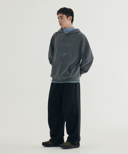 COVERNAT(カバーナット)の「シグニチャーシンボルパラシュートスウェットパンツ メランジェグレー(その他パンツ・レディース・その他・SMALL/MEDIUM/LARGE/X-LARGE)」の4枚目の写真