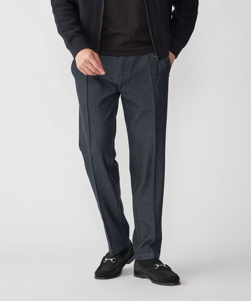 SHIPS(シップス)の「SHIPS: スリム ストレッチ ピンタック スラックス(スラックス・メンズ・ダークグレー/ネイビー/ブラウン・SMALL/MEDIUM/LARGE/X-LARGE)」の3枚目の写真