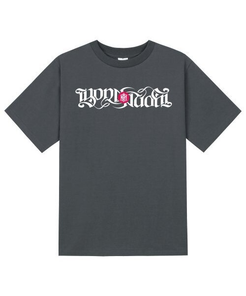 KAN6312(カン6312)の「KTG0082 ビボンアゲイン 半袖Tシャツ - グレー(Tシャツ/カットソー・メンズ・その他・LARGE/MEDIUM/SMALL/X-LARGE)」の1枚目の写真