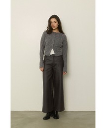 ALEXIA STAM（アリシアスタン）の「Eco Leather Wide Pants /裏起毛 エコレザーパンツ（その他パンツ・レディース）」