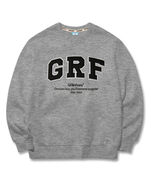GRF エンボス刺繍 スウェット - メランジ