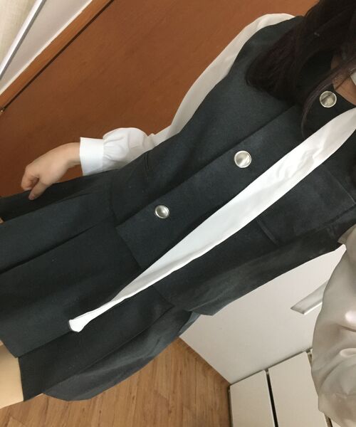 SELITIO(セレティオ)の「レディース クラシック ベスト スカート セットアップ(ベスト・レディース・グレー・SMALL/MEDIUM/LARGE)」の18枚目の写真