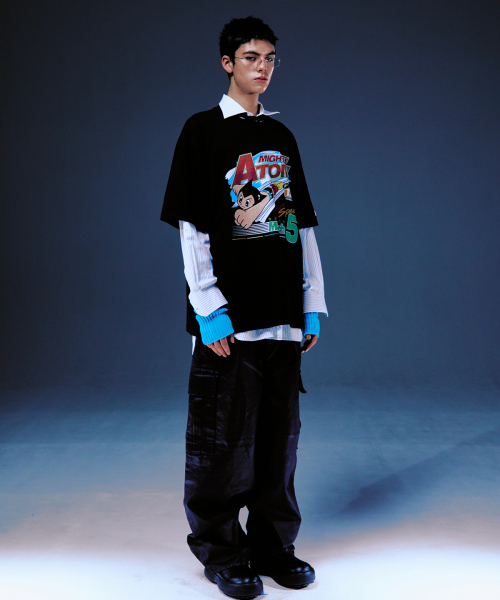 MAINBOOTH（メインブース）の「[アトム] スピードTシャツ(ブラック)（Tシャツ/カットソー・レディース・その他・2/3）」の18枚目の写真