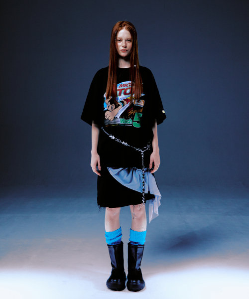 MAINBOOTH（メインブース）の「[アトム] スピードTシャツ(ブラック)（Tシャツ/カットソー・レディース・その他・2/3）」の15枚目の写真