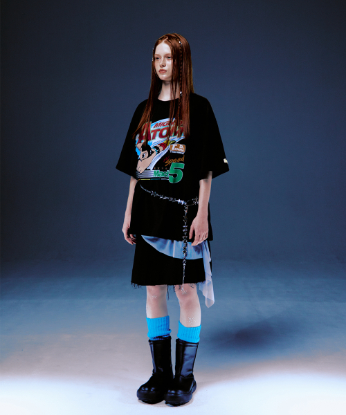 MAINBOOTH（メインブース）の「[アトム] スピードTシャツ(ブラック)（Tシャツ/カットソー・レディース・その他・2/3）」の14枚目の写真