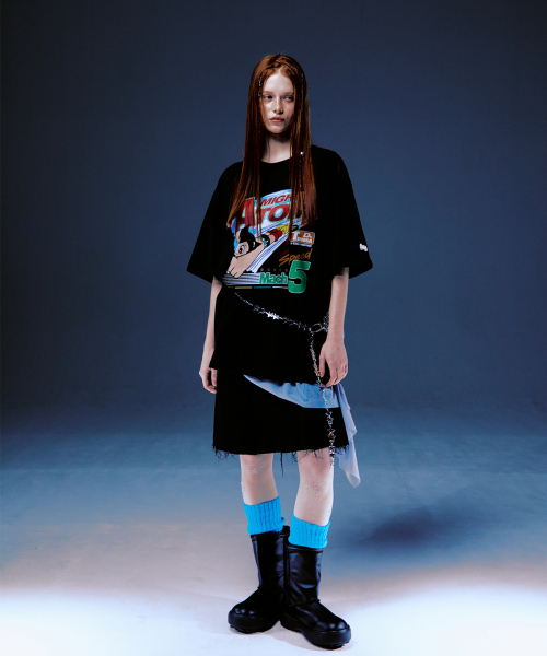 MAINBOOTH（メインブース）の「[アトム] スピードTシャツ(ブラック)（Tシャツ/カットソー・レディース・その他・2/3）」の13枚目の写真
