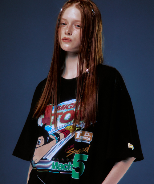 MAINBOOTH（メインブース）の「[アトム] スピードTシャツ(ブラック)（Tシャツ/カットソー・レディース・その他・2/3）」の12枚目の写真