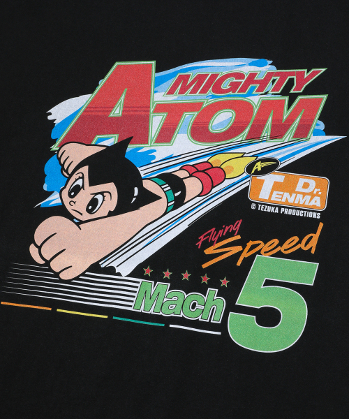 MAINBOOTH（メインブース）の「[アトム] スピードTシャツ(ブラック)（Tシャツ/カットソー・レディース・その他・2/3）」の9枚目の写真
