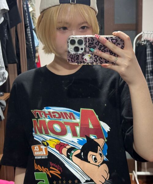 MAINBOOTH（メインブース）の「[アトム] スピードTシャツ(ブラック)（Tシャツ/カットソー・レディース・その他・2/3）」の7枚目の写真