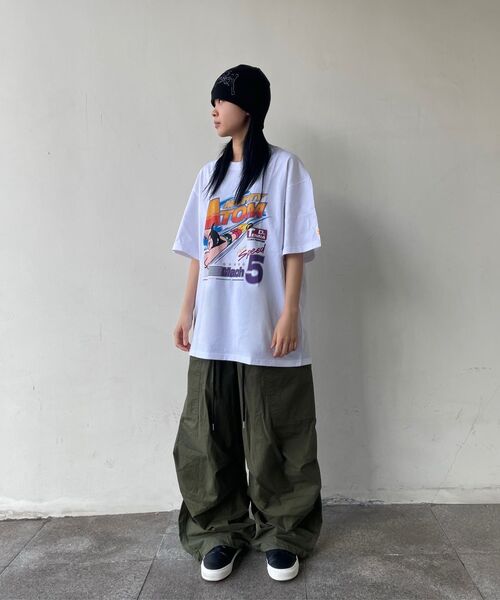 MAINBOOTH（メインブース）の「[アトム] スピードTシャツ(ブラック)（Tシャツ/カットソー・レディース・その他・2/3）」の2枚目の写真