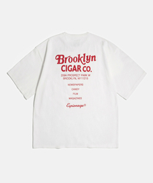 ESPIONAGE | BK Cigar co. Heavyweight Tee Off White(Tシャツ/カットソー)