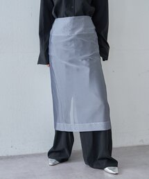 SHENERY | 4WAYダブルレイヤードスカート(スカート)