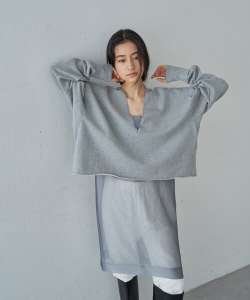 SHENERY（シーナリー）の「4WAYダブルレイヤードスカート（スカート・レディース・グレー/ベージュ・38/36）」の19枚目の写真