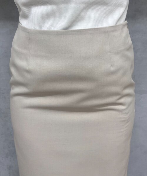 SHENERY（シーナリー）の「4WAYダブルレイヤードスカート（スカート・レディース・グレー/ベージュ・38/36）」の7枚目の写真