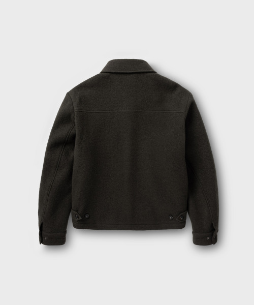 NONBLANK(ノンブランク)の「ヘアリーウールブレンドジャケット_GREY(その他アウター・メンズ・チャコール・X-LARGE/MEDIUM/LARGE)」の3枚目の写真