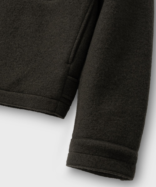 NONBLANK(ノンブランク)の「ヘアリーウールブレンドジャケット_GREY(その他アウター・メンズ・チャコール・X-LARGE/MEDIUM/LARGE)」の10枚目の写真