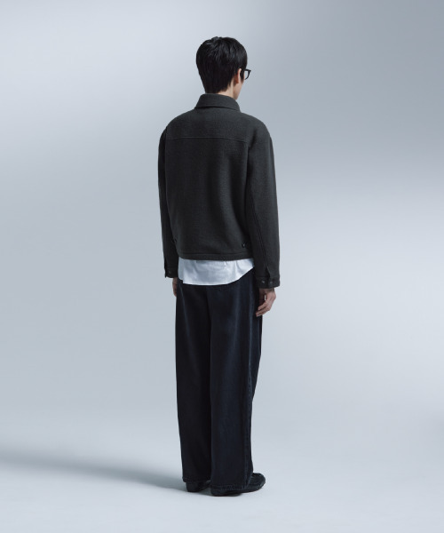 NONBLANK(ノンブランク)の「ヘアリーウールブレンドジャケット_GREY(その他アウター・メンズ・チャコール・X-LARGE/MEDIUM/LARGE)」の19枚目の写真