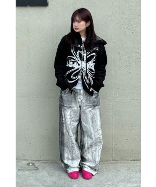 BLOND9(ブロンドナイン)の「フラワージャカードニットフードジップアップ(パーカー・レディース・その他・LARGE/MEDIUM/SMALL/X-LARGE/X-SMALL)」の18枚目の写真
