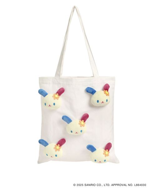 merry jenny（メリージェニー）の「もこもこウサハナトート（トートバッグ・レディース・クリーム・FREE）」の8枚目の写真