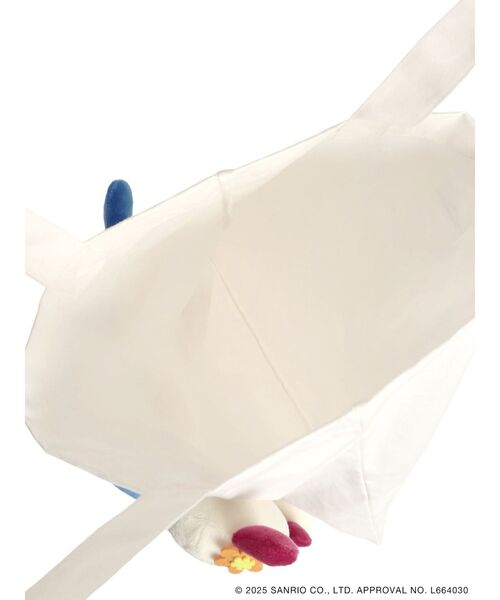 merry jenny（メリージェニー）の「もこもこウサハナトート（トートバッグ・レディース・クリーム・FREE）」の11枚目の写真