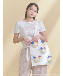 merry jenny（メリージェニー）の「もこもこウサハナトート（トートバッグ）」