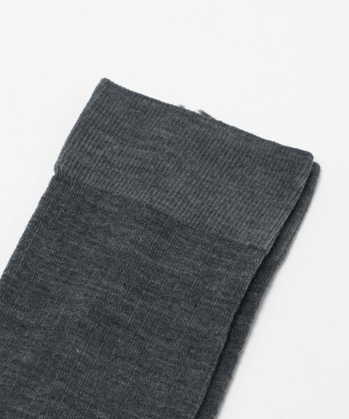 MARCOMONDE（マルコモンド）の「＜MARCOMONDE＞ウール ワイドリブ タイツ（タイツ/ストッキング・レディース・グレー系/ダークブラウン・FREE）」の4枚目の写真