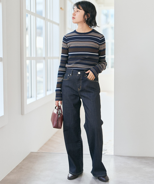 Spick & Span（スピックアンドスパン）の「GIANNI CHIARINI / ジャンニ キアリーニ ALIFA（ショルダーバッグ・レディース・ボルドー/チャコールグレー・FREE）」の18枚目の写真