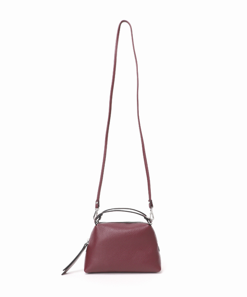 Spick & Span（スピックアンドスパン）の「GIANNI CHIARINI / ジャンニ キアリーニ ALIFA（ショルダーバッグ・レディース・ボルドー/チャコールグレー・FREE）」の6枚目の写真