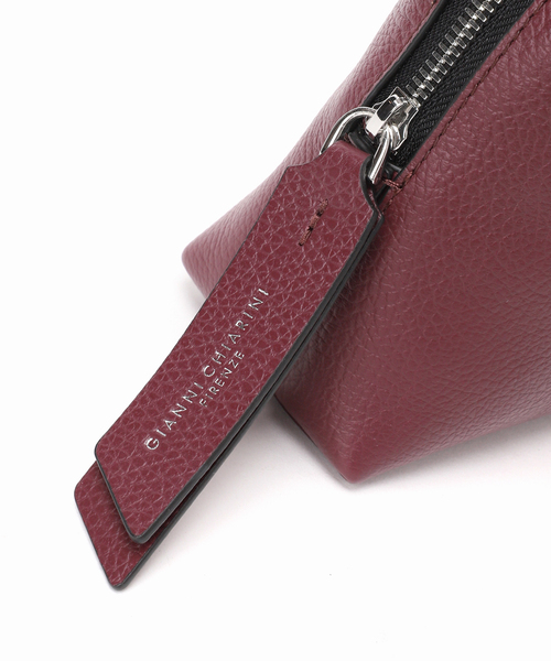 Spick & Span（スピックアンドスパン）の「GIANNI CHIARINI / ジャンニ キアリーニ ALIFA（ショルダーバッグ・レディース・ボルドー/チャコールグレー・FREE）」の9枚目の写真