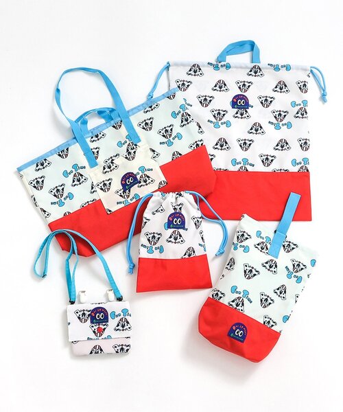 BREEZE（ブリーズ）の「one by more トートバッグ（トートバッグ・キッズ・ピンク/グリーン/オフホワイト・FREE）」の6枚目の写真