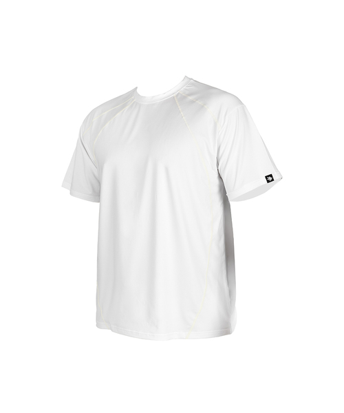 WHILE(ワイル)の「UV遮断 機能性クールTシャツメンズ(WHITE)(Tシャツ/カットソー・メンズ・その他・X-LARGE/LARGE)」の1枚目の写真