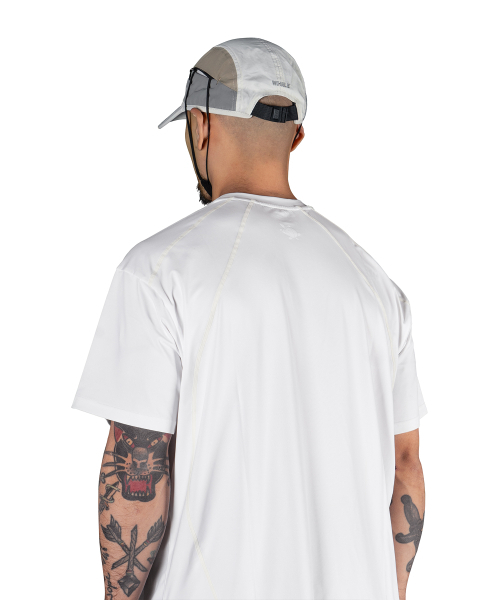 WHILE(ワイル)の「UV遮断 機能性クールTシャツメンズ(WHITE)(Tシャツ/カットソー・メンズ・その他・X-LARGE/LARGE)」の2枚目の写真