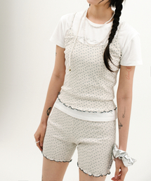 MATT AND MEL（マットアンドメル）の「[TOBAKE] Golj Set_Flower（Tシャツ/カットソー）」