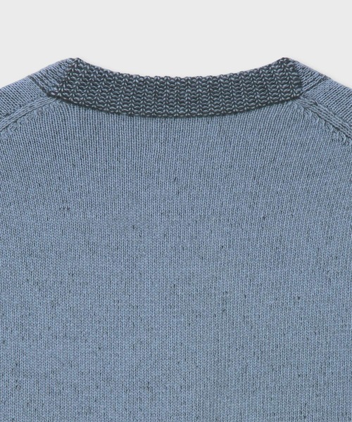 Paul Smith（ポールスミス）の「コントラストディテール カーディガン / 163404 771Z（カーディガン/ボレロ・メンズ・チャコールグレー/ブラック/ライトブルー・MEDIUM/X-LARGE/LARGE）」の6枚目の写真