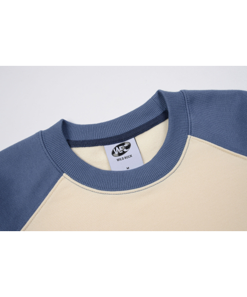 WILDROCK(ワイルドロック)の「ナグランオーバルロゴスウェット_ブルー(スウェット・メンズ・その他・LARGE/SMALL/MEDIUM)」の3枚目の写真