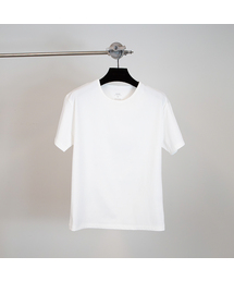 GOZER（ゴーザー）の「LIGHT RIB SLIM T-SHIRT_WHITE（Tシャツ/カットソー）」
