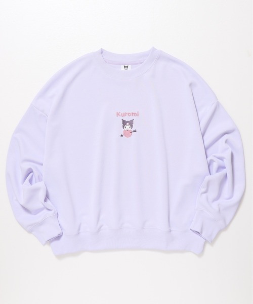 sanrio（サンリオ）の「【SANRIO/サンリオ】キャラクタープリント　ポンチクルーネックスウェット(WIDE）（スウェット・レディース・クリーム/ミント/ラベンダー/ピンク・LARGE/MEDIUM）」の9枚目の写真