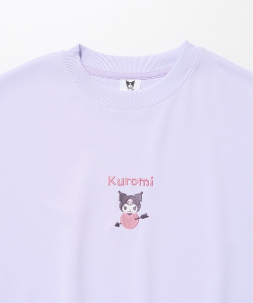 sanrio（サンリオ）の「【SANRIO/サンリオ】キャラクタープリント　ポンチクルーネックスウェット(WIDE）（スウェット・レディース・クリーム/ミント/ラベンダー/ピンク・LARGE/MEDIUM）」の21枚目の写真