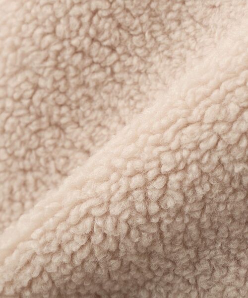 CRAFT STANDARD BOUTIQUE（クラフトスタンダードブティック）の「ダブルボアミディコート（その他アウター・レディース・ブラウン/アイボリー/グレー・FREE）」の9枚目の写真