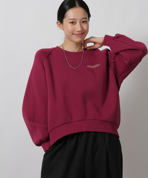 LAKOLE(ラコレ)の「裏起毛刺繍ロゴスウェット / 637524(スウェット・レディース・ボルドー/グリーン/オートミール/ブラック・FREE)」の14枚目の写真