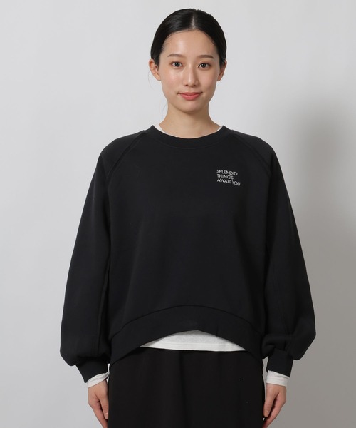 LAKOLE(ラコレ)の「裏起毛刺繍ロゴスウェット / 637524(スウェット・レディース・ボルドー/グリーン/オートミール/ブラック・FREE)」の17枚目の写真