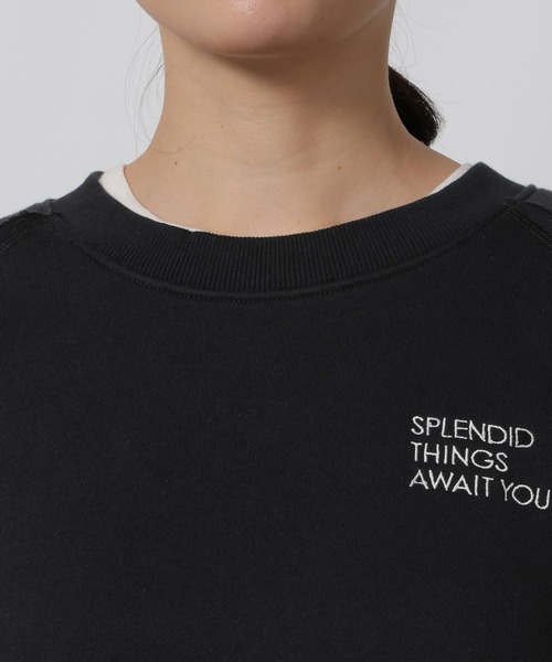 LAKOLE(ラコレ)の「裏起毛刺繍ロゴスウェット / 637524(スウェット・レディース・ボルドー/グリーン/オートミール/ブラック・FREE)」の20枚目の写真