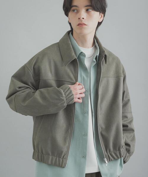 SENSE OF PLACE by URBAN RESEARCH(センスオブプレイスバイアーバンリサーチ)の「F/S ZIPブルゾン(ブルゾン・メンズ・ベージュ/カーキ/ブラック・LARGE/MEDIUM)」の14枚目の写真