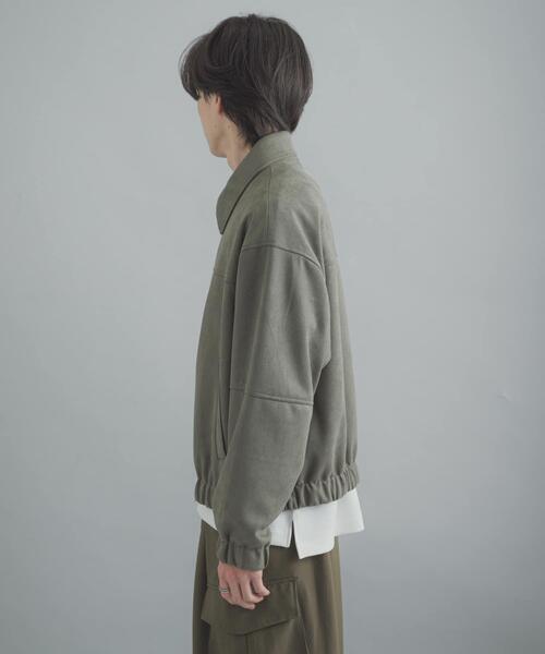 SENSE OF PLACE by URBAN RESEARCH(センスオブプレイスバイアーバンリサーチ)の「F/S ZIPブルゾン(ブルゾン・メンズ・ベージュ/カーキ/ブラック・LARGE/MEDIUM)」の8枚目の写真