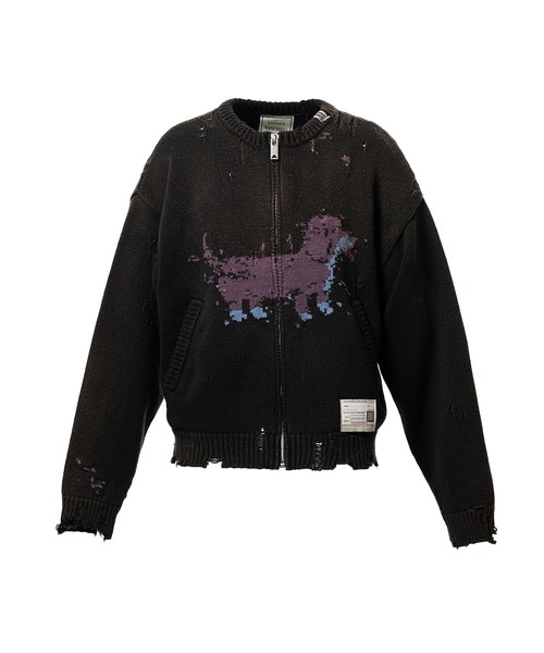 Maison MIHARA YASUHIRO ミハラヤスヒロ カーディガン MIHARA YASUHIRO/ミハラヤスヒロ】LAYERED CARDIGAN（カーディガン