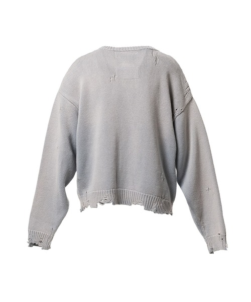 Maison MIHARA YASUHIRO（メゾンミハラヤスヒロ）の「Dog Jacquard Knit Cardigan（カーディガン/ボレロ・メンズ・ブラック/ブルー・44/46/48）」の10枚目の写真
