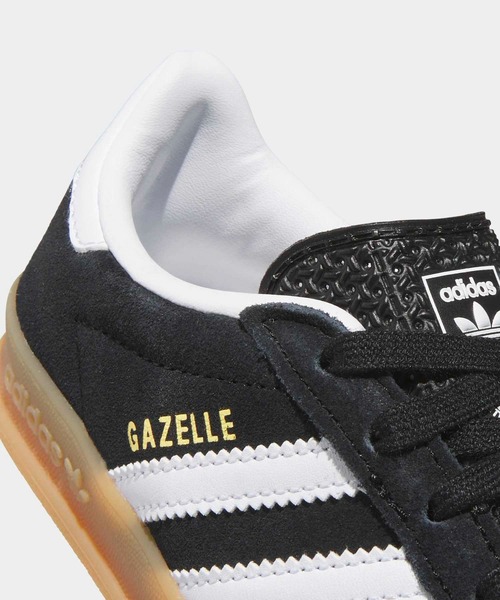adidas(アディダス)の「ガゼル インドア / GAZELLE INDOOR / アディダスオリジナルス adidas Originals(スニーカー・キッズ・レッド/ブラック・21.0cm/20.0cm/19.0cm/18.0cm/17.0cm)」の8枚目の写真