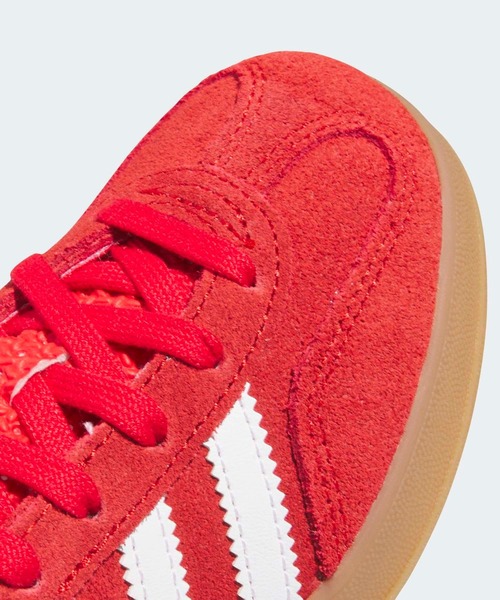 adidas(アディダス)の「ガゼル インドア / GAZELLE INDOOR / アディダスオリジナルス adidas Originals(スニーカー・キッズ・レッド/ブラック・21.0cm/20.0cm/19.0cm/18.0cm/17.0cm)」の15枚目の写真